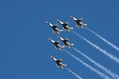 Thunderbirds at Hill AFB Airshow 2009