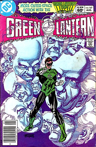 Green Lantern 167 cover by Gil Kane