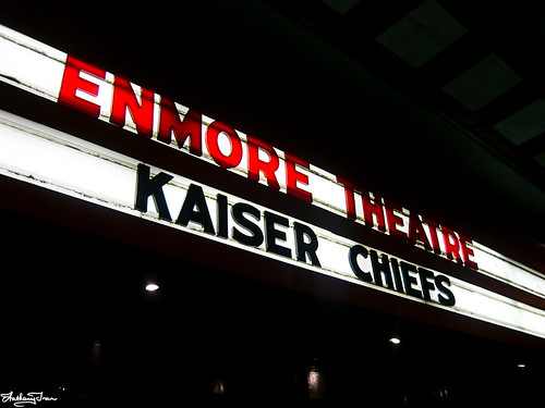 Kaiser Chiefs @ Enmore Theatre, Newtown