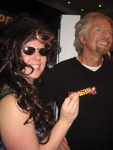 Richard Branson and Toby Tully