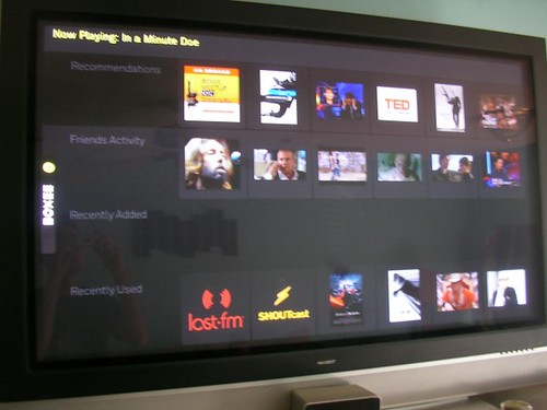 Boxee's Front-End