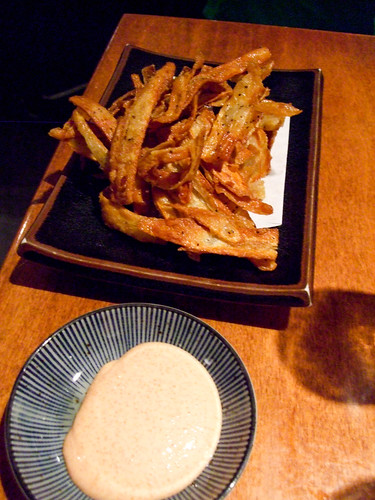 Gobo Chips, Sake Bar Hagi