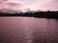 Lo-tung Park: Lake at dusk