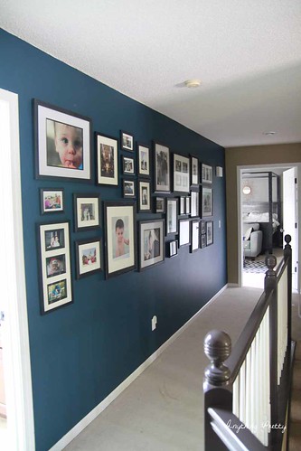 Navy Gallery Wall- Anything Pretty