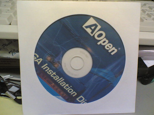 AOpen 7800 GT installation CD