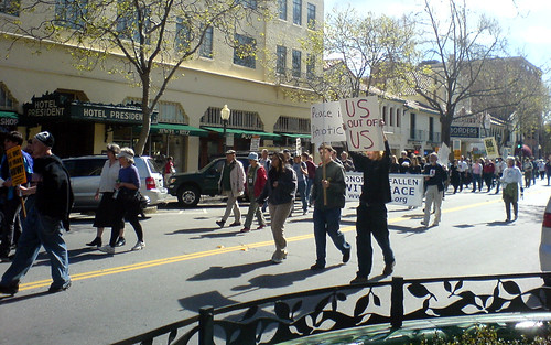 War demo in Palo Alto