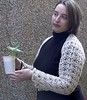I Do pose with plant