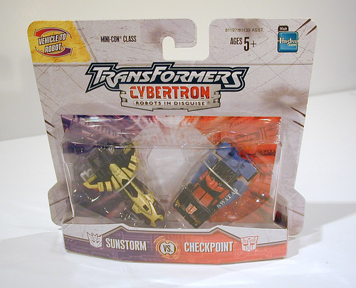 Cybertron Sunstorm and Checkpoint