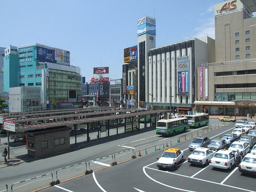 akita city station area
