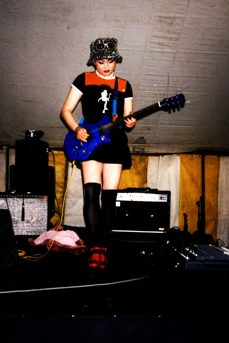 Onstage at Pride '96, Clapham Common