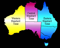 3 Zon Waktu di Australia