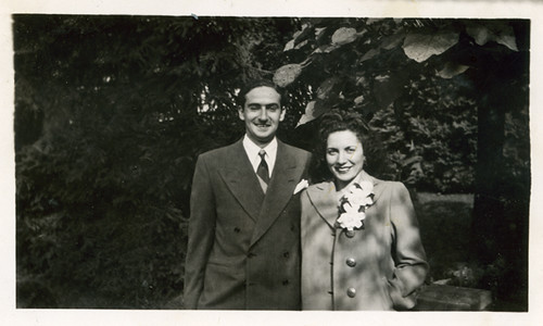 Jack Kraft and Sara Miller, October 1945