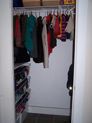 Mudroom closet