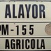 Ibiza - Alaior (Menorca-Balearic Islands) Farm Vehicle 60' License Plate