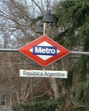 metro7subte República Argentina (Madrid)