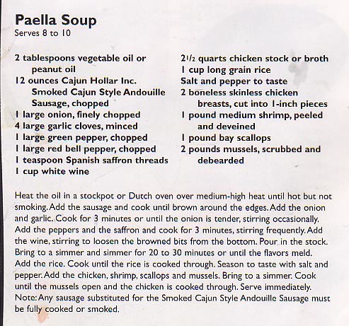 Paella Soup