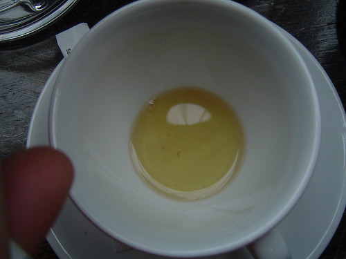 Tea cup egg