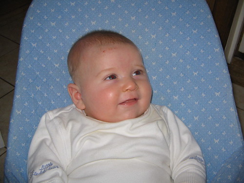 Benjamin as a baby