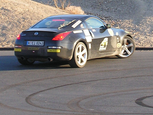 Dunlop drivers cup - lunatics on public road in Death Valley