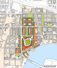Site Planning around the Baseball Stadium