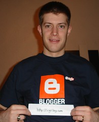 Blogger T-Shirt and Google Badge 1