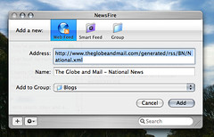 NewsFire 1.3 screenshot