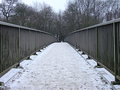M25 - Bridge in the snow