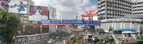 Panoramic View from Anna Flyover, Chennai