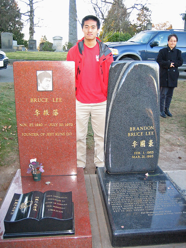 Me at Bruce Lee's Grave
