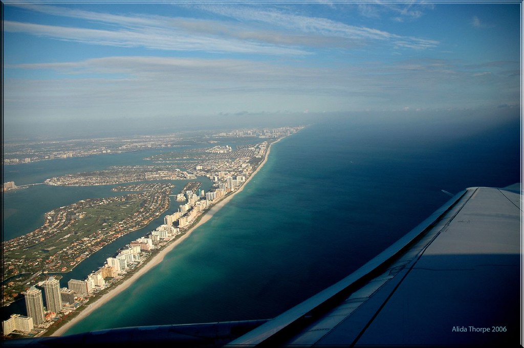 Miami, Florida from the air