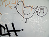 graffiti bird
