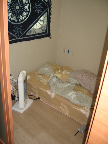 Jutta's spare room (my bedroom in Korea)