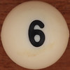 Bingo Ball Number 6