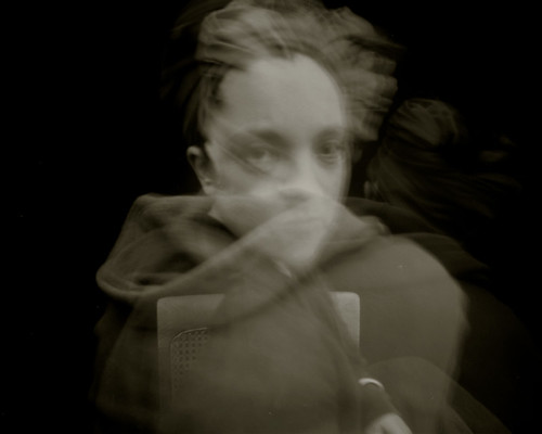 pinhole self-portrait by Katie Cooke
