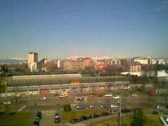 Grigna and Grignone, landscape from my office
