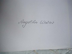 Libro Angelika - firma