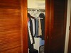 Filled the closet, hotel room