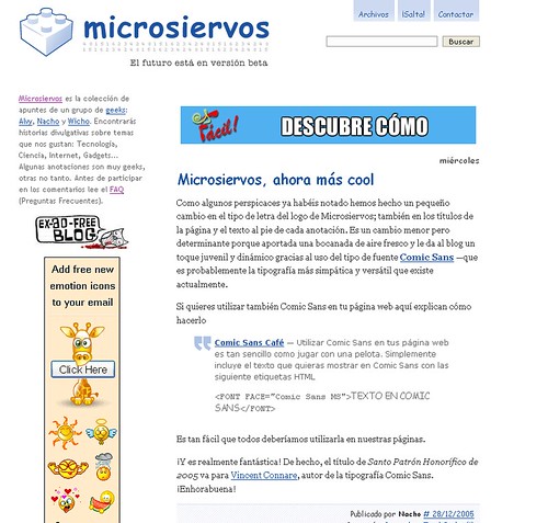 Microsiervos 28.12.2005