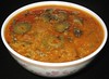 Karela curry aka bitter gourd curried sauce