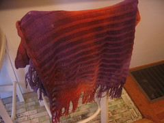 hand dyed wrap