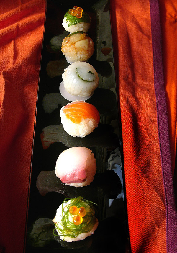 handkerchief sushi
