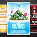 Ibiza - Summer Vacation Flyer Bundle, PSD Template