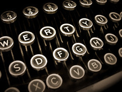 Typewriter Image - Sorry if you are on campus @ BJU (Flickr is blocked)