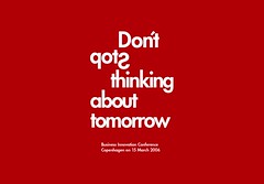 Don’t Stop, thinking about tomorrow