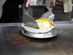 Okonomiyaki, process 9