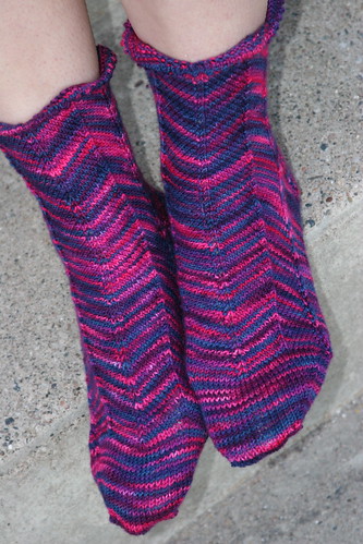 jaywalker socks - finished!