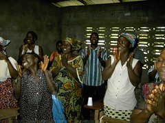 Class in Joe Bar, Liberia