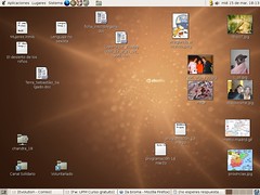 Mi escritorio en Ubuntu