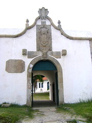 La entrada a la fortaleza