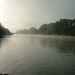 morning dew on the Missouri River